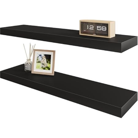 Sorbus Floating Shelves for Wall, Bathroom Shelves Wall Mounted for Kitchen, Bedroom, Bathroom St... | Amazon (US)