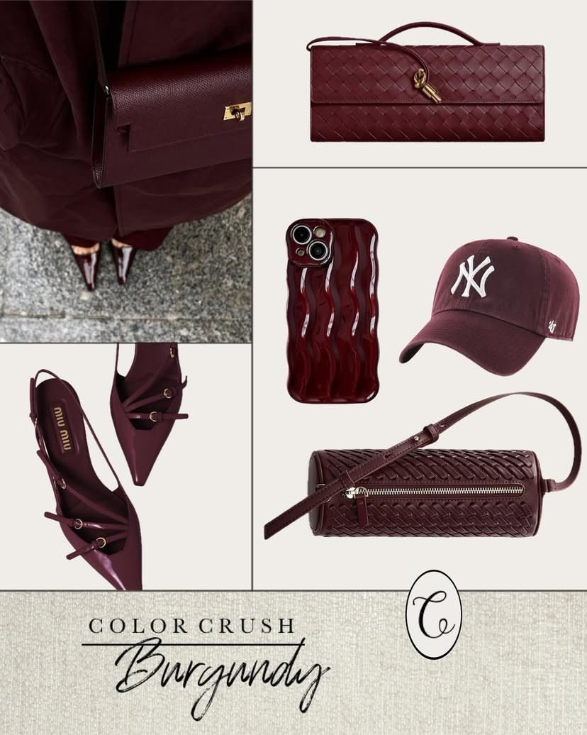 Burgundy edit 🥀

#burgundy #dupe #sandals #heels #bag clutch sunglasses coat sweater joggers Fanny pack north face Dior lipgloss YSL baseball cap 

#LTKHome #LTKValentine #LTKActive