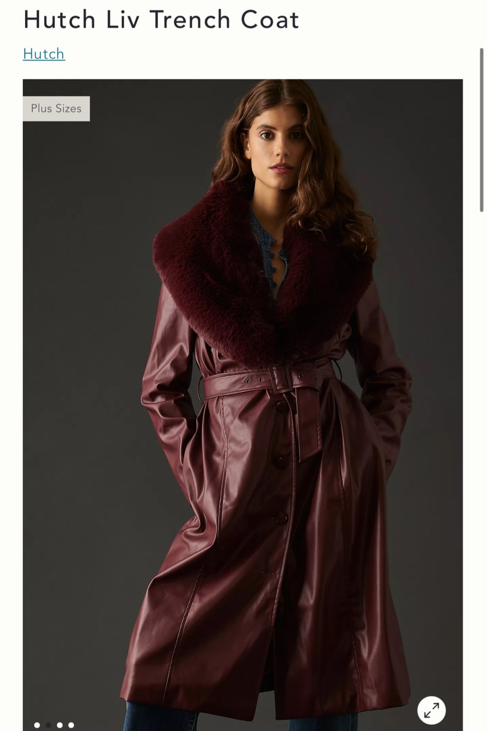 ANTHROPOLOGY // Trench Coat in Wine 

#LTKHoliday #LTKstyletip #LTKSeasonal