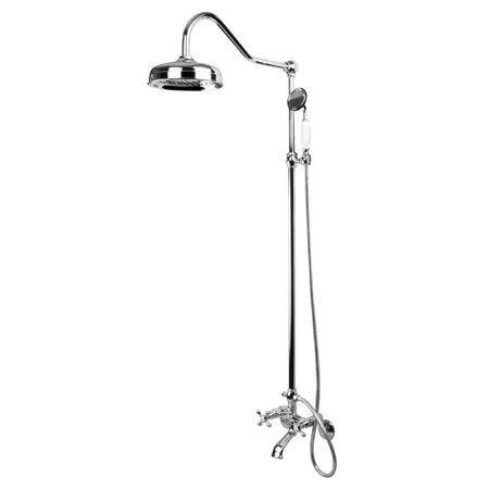 CCK2661 Vintage Clawfoot Thermostatic Complete Shower System | Wayfair North America