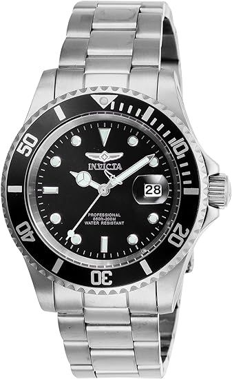 Invicta Men's Pro Diver Quartz Watch with Stainless Steel Strap | Amazon (US)