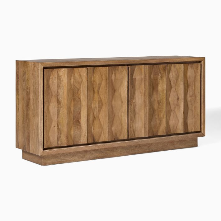 Carved Pattern Buffet (72") | West Elm (US)