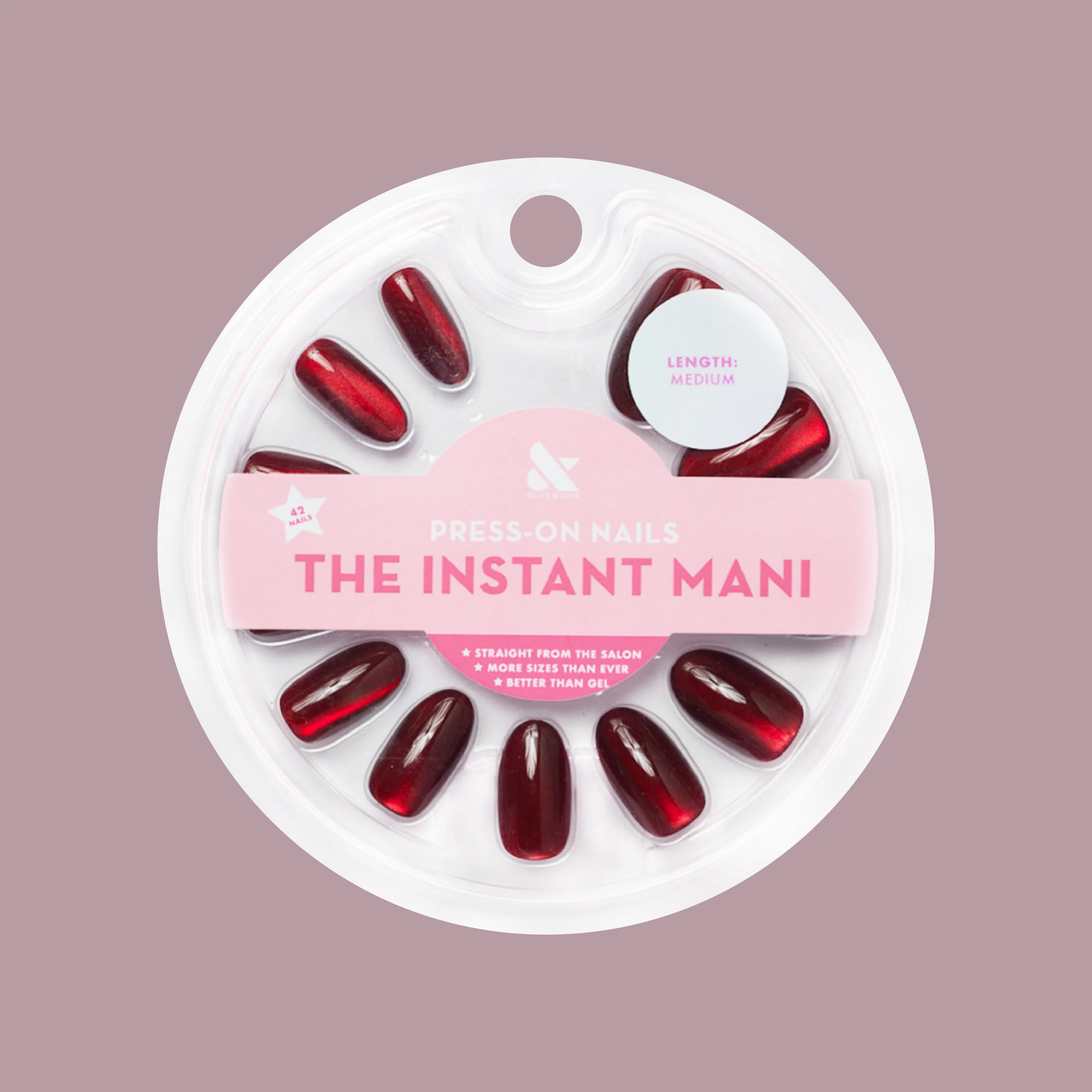 Obsessed Velvet - Press-On | Medium | Oval | Olive & June