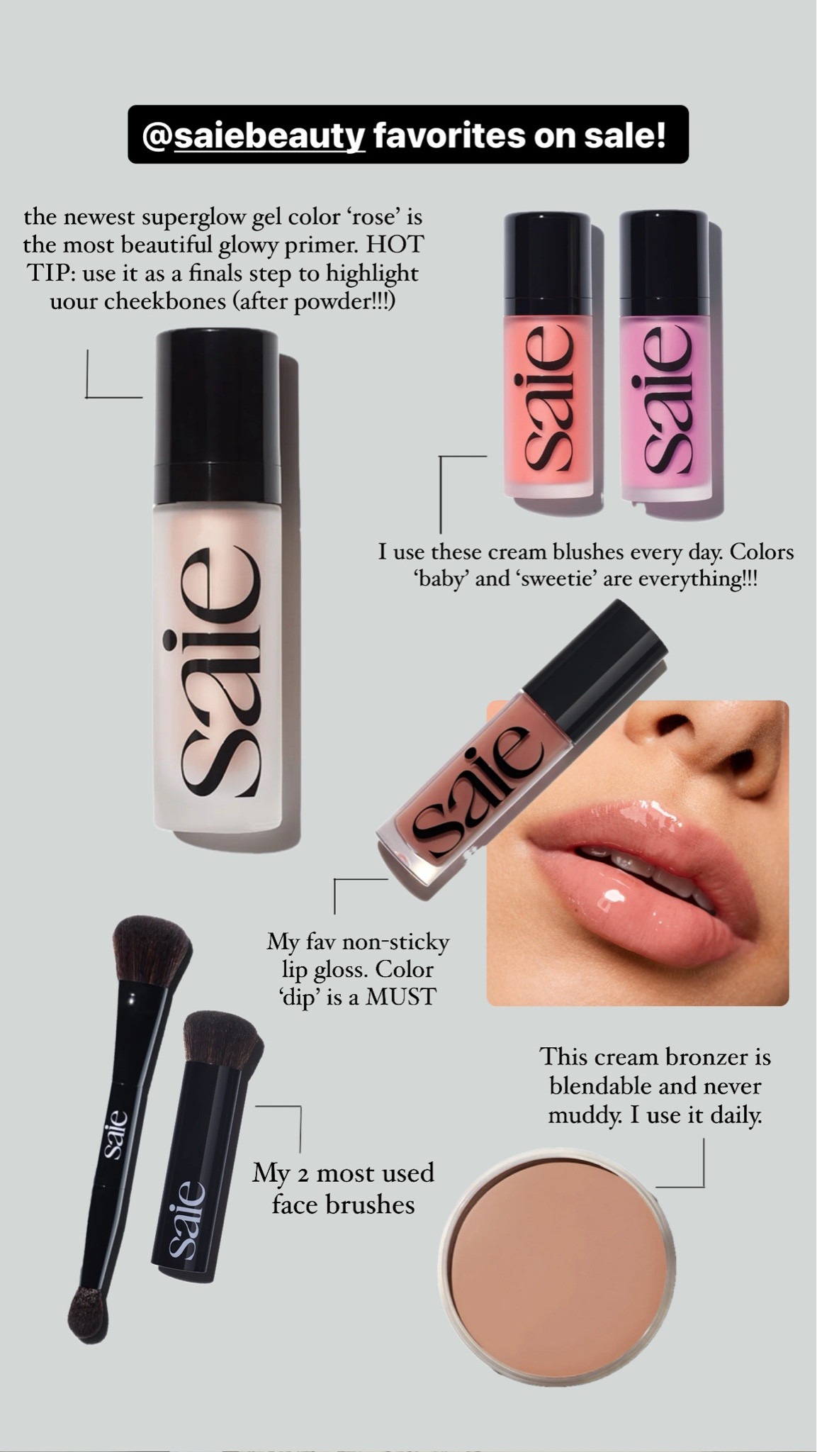 Saie Beauty buy more get more event is happening right now! shop my favs and stock up for back to schooll

#LTKBeauty #LTKBacktoSchool #LTKFallSale