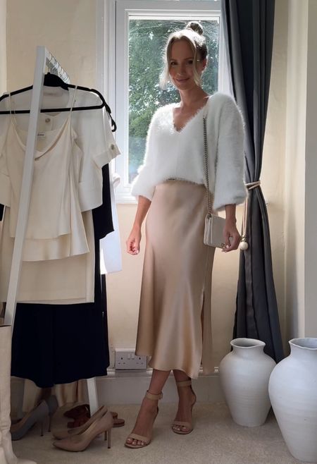 A silk midi skirt styled in 3 looks 

Use my code “tess25” for 25% off at Lilysilk 

#LTKSeasonal #LTKOver40 #LTKStyleTip