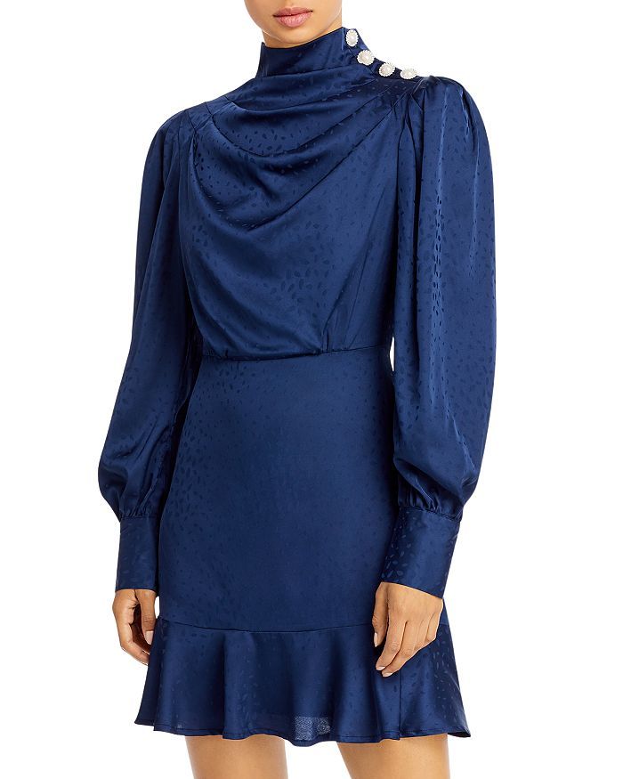 Button Shoulder Dress - 100% Exclusive | Bloomingdale's (US)