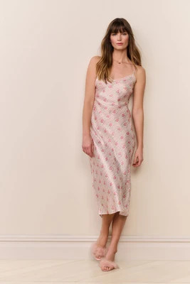 Perfect Pixie Slip Dress BUBBLE PINK / L | LoveShackFancy
