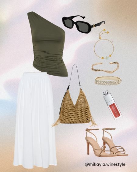 Summer outfit inspiration! Summer 2024 style, summer vacation inspo. Dior lip oil, Meshki favorites, summer sunglassess

#LTKfindsunder100 #LTKsalealert #LTKtravel