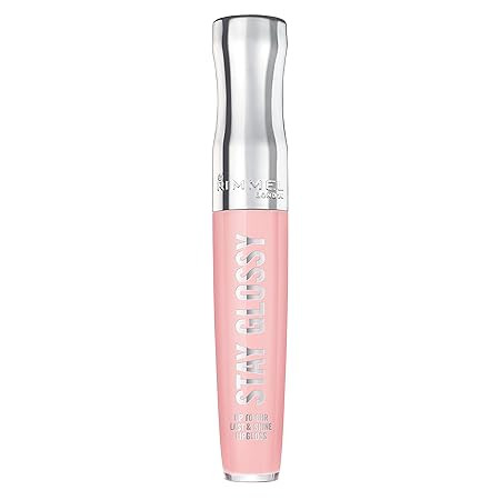 Rimmel Stay Glossy Lip Gloss - Non-Sticky and Lightweight Formula for Lip Color and Shine - 143 S... | Amazon (US)