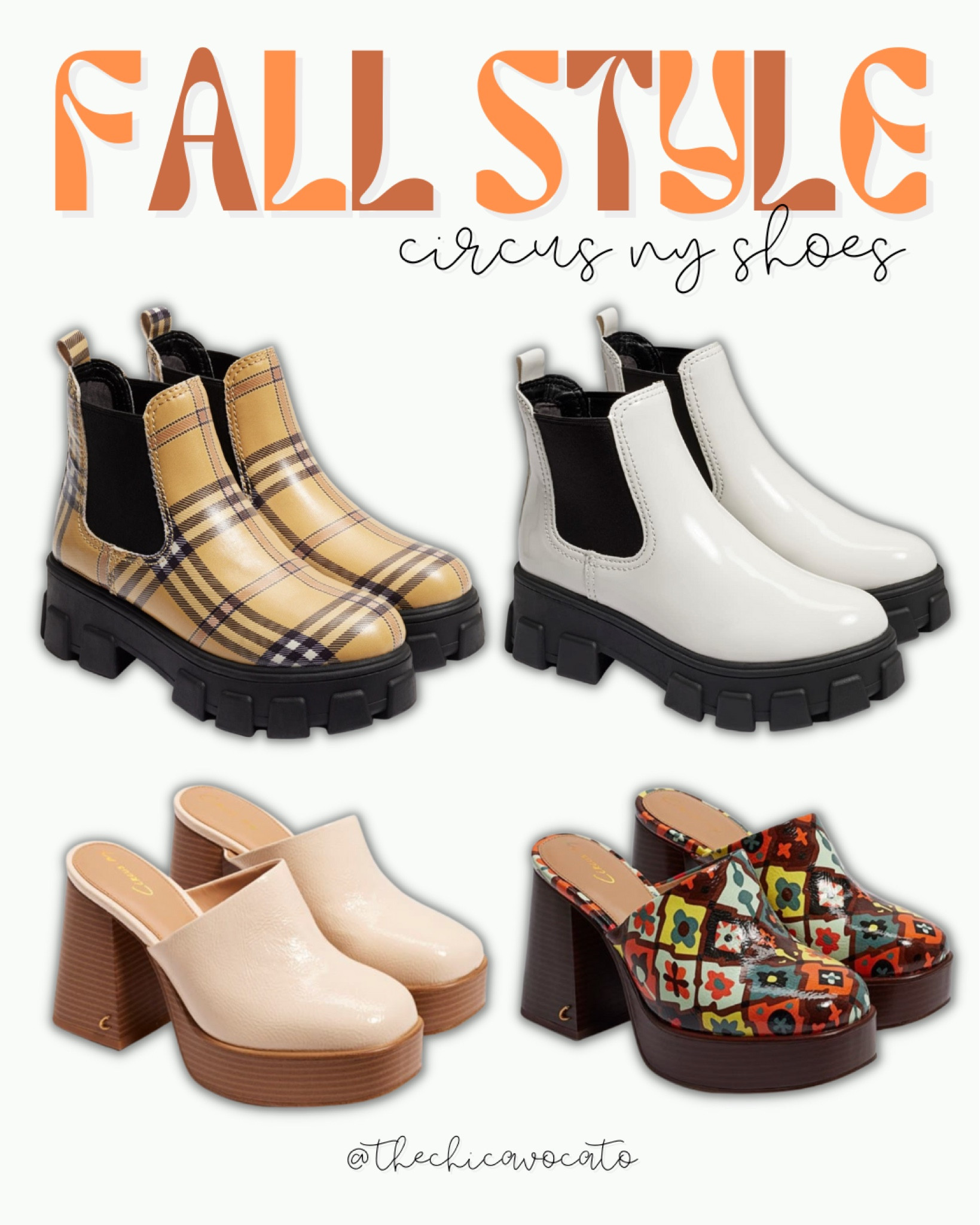 Fall Style 
Circus NY by Sam Edelman 

Chelsea boots 
Clogs 


#LTKSeasonal #LTKstyletip #LTKshoecrush