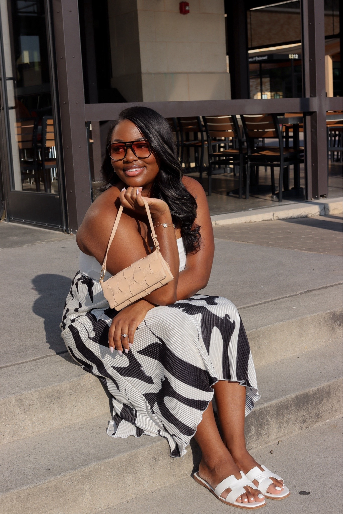 Wearing patterns in spring!

#LTKootd #LTKMidsize