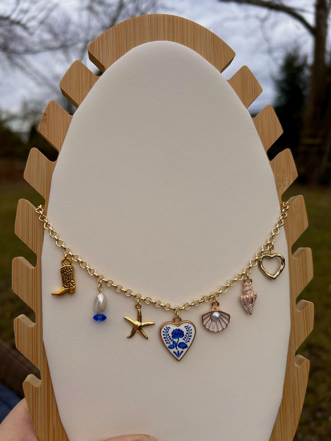 Coastal Cowgirl Charm Necklace - Etsy | Etsy (US)