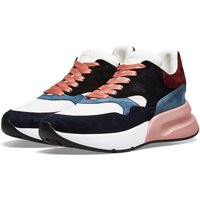 Alexander McQueen Suede Wedge Sole Runner Sneaker | End Clothing (US & RoW)