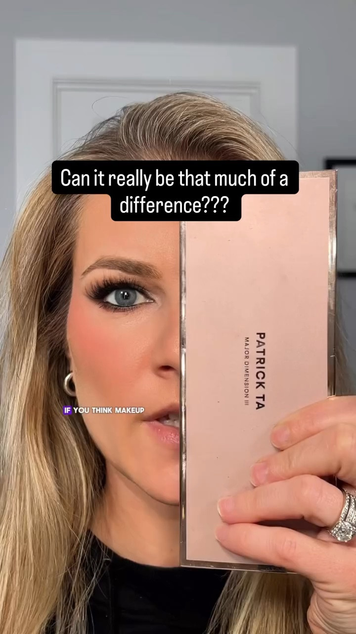 Love a sultry cat eye! 🐈‍⬛Yes Makeup can transform 😊
@patricktabeauty eyeshadow and concealer 
@morphebrushes contour and bronzer 
@maybelline lip gloss 

#makeuptips #makeuphacks #eyeshadowtutorial #sultrymakeup #makeuptutorial

#LTKBeauty #LTKgrwm #LTKSaleAlert