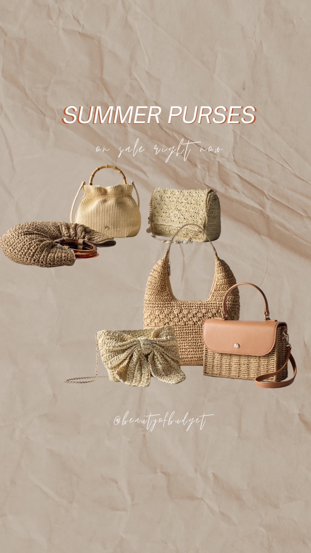 can I get them all?! All on sale! New bags for summer



Summer purse
Straw bags
Beach bags
Coastal purses
Seashell bags 

#LTKSummerEdit #LTKSaleAlert #LTKItBag