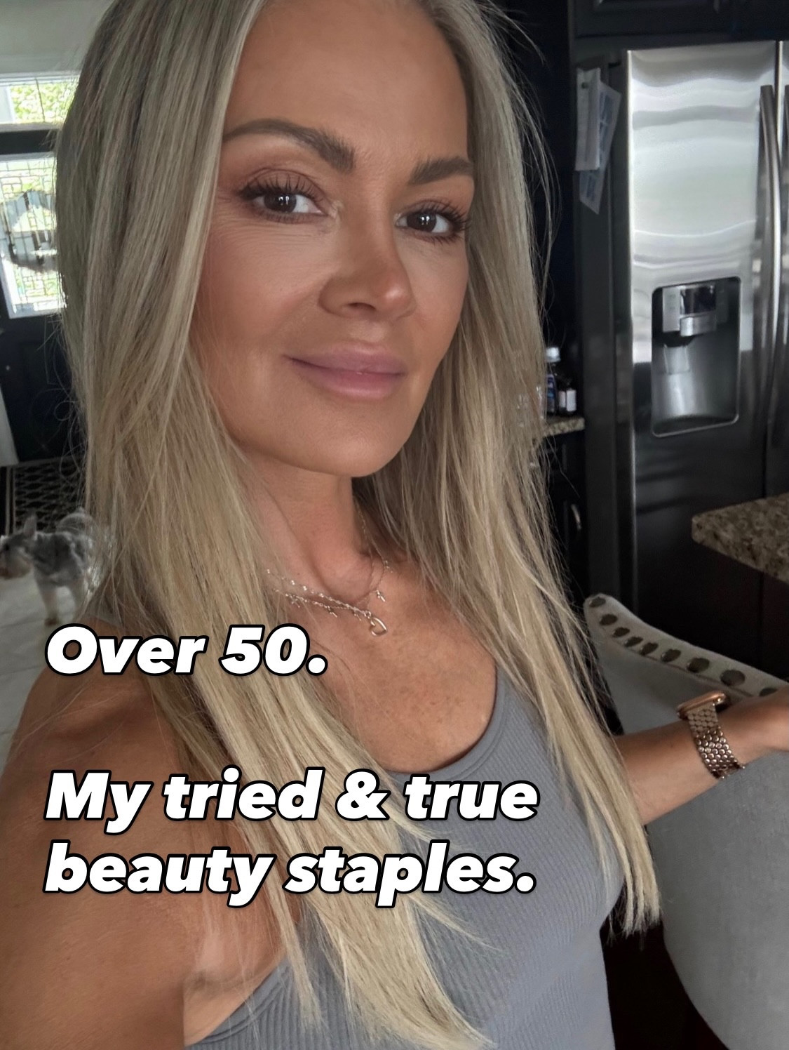 Good skin over 50 isn’t about one miracle product. It’s consistency, patience, and a few staples I always come back to.

Products I consistently use:
• Omnilux Contour
• Tretinoin
• NeoStrata Vitamin C
• Vichy self tanner
• TCA peel (occasionally)

*Links to products in bio if interested 

#Over50Beauty #WomenOver50 #BeautyOver50 #SkincareOver50 #MidlifeBeauty