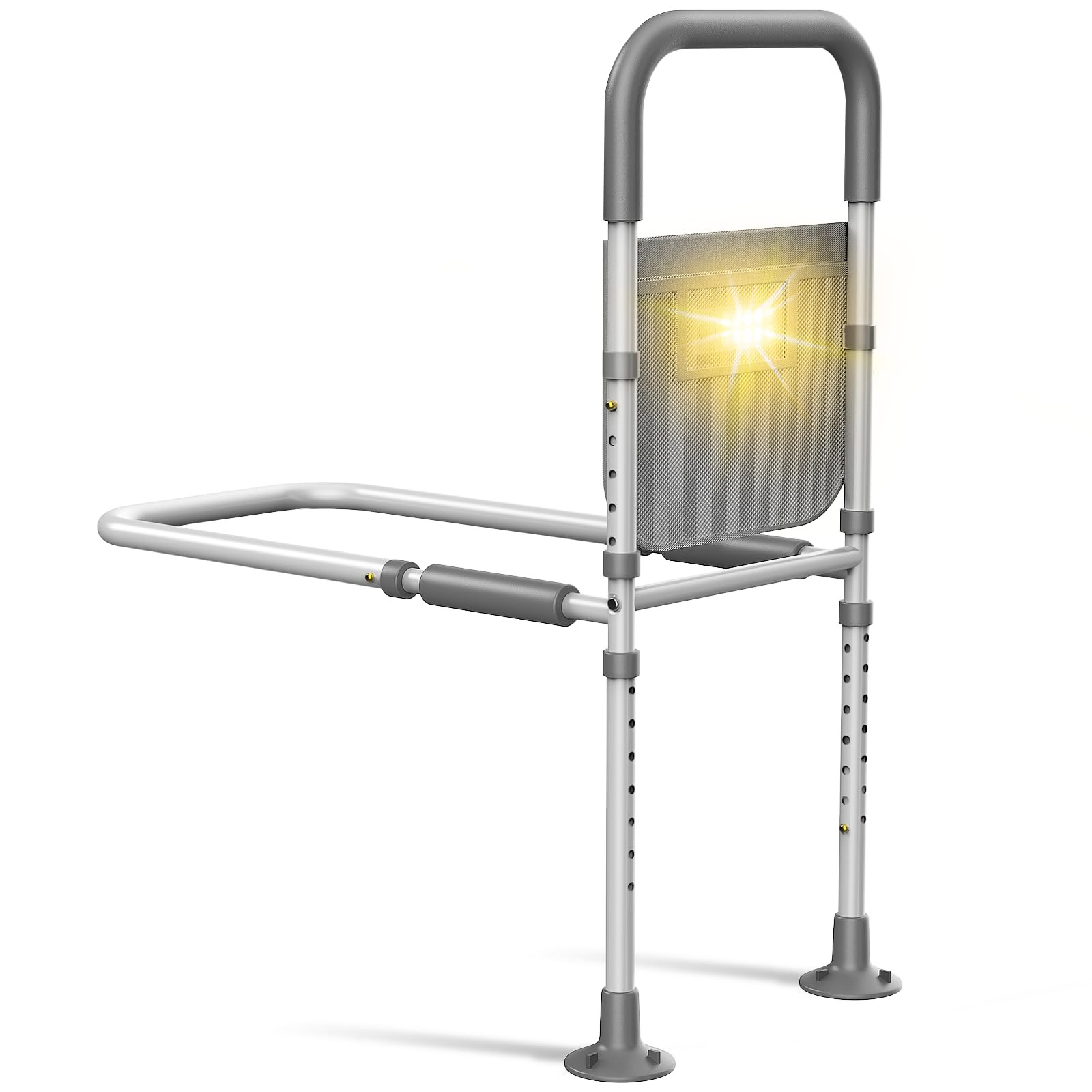 Bed Rails for Elderly Adults Safety: with Motion Sensor Light & Storage Bag -Adjustable Bed Assis... | Amazon (US)