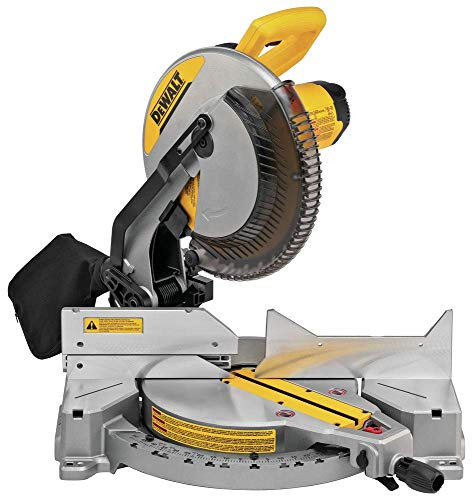 DEWALT 12-Inch Miter Saw, 15-Amp, Single Bevel, Compound (DWS715) | Amazon (US)