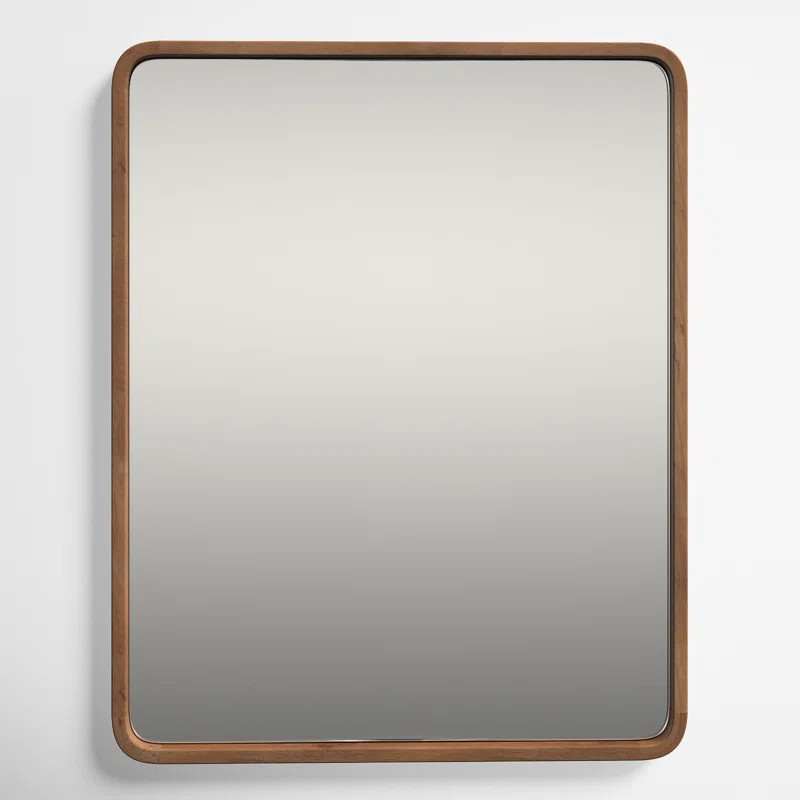 Sherman Wood Rectangle Wall Mirror | Wayfair North America