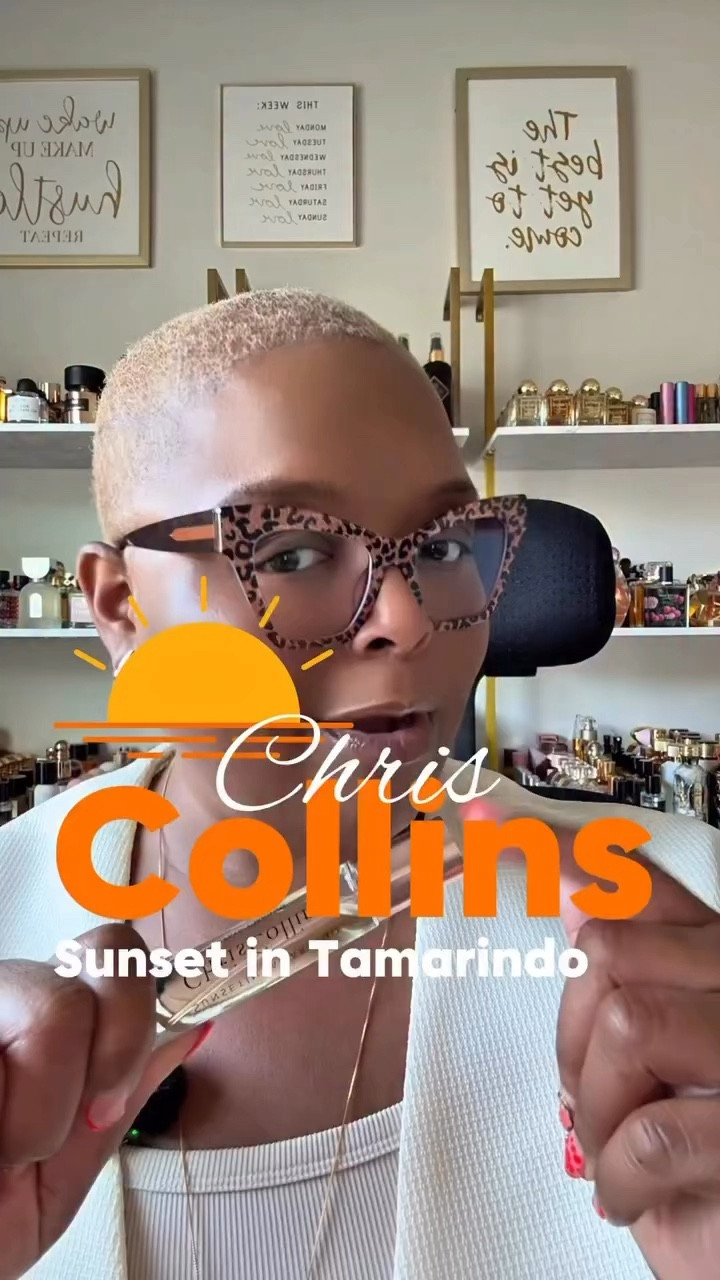 Chris Collins Sunset in Tamarindo

Top: Mandarin, Mango, Papaya, Davana
Heart: Ylang-Ylang, Frangipani Absolute, Osmanthus Flower Absolute
Base: Sandalwood Root, Vanilla, Musk


Available at Sephora! Catch the sale before it ends! 
I

#LTKOver40 #LTKSaleAlert #LTKBeauty