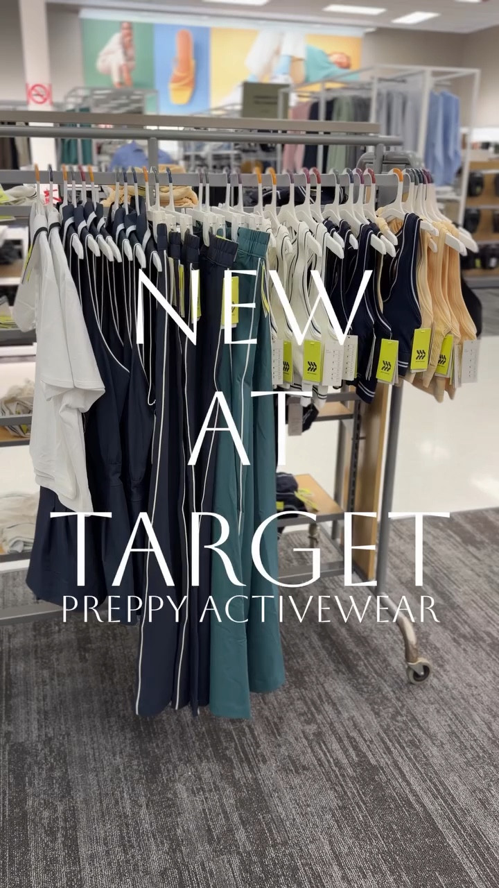 New spring activewear finds from Target!LOVING the preppy vibes right now! It’s giving country club! Classic, yet comfy finds that will make you feel put together without even trying! It’s all SO cute and you won’t believe the quality! 🤌🏻 Which Target spring outfit is your fave?👇🏻Linking other Target activewear finds I’m adding to cart!🛒💃🏼

#springfashion #targetstyle #newattarget #targetfinds #newarrivals Target haul, Target try-on, Target activewear, Target new arrivals, Target new release, masters outfit, golf outfit, pickleball outfit, tennis outfit, Target spring fashion, Target women’s fashion, Target style, Target style finds, Target outfit, new Target drops, Target fashion finds, Target weekly finds, Disney outfits, Disney style, affordable spring outfits, spring outfit ideas, budget friendly fashion, mom style, over 30, mom approved, spring fashion 2026, mom life outfit, SAHM outfit, matching set, stay at home mom outfit, elevated basics, basic style, casual comfy style



#LTKootd #LTKTravel #LTKActive