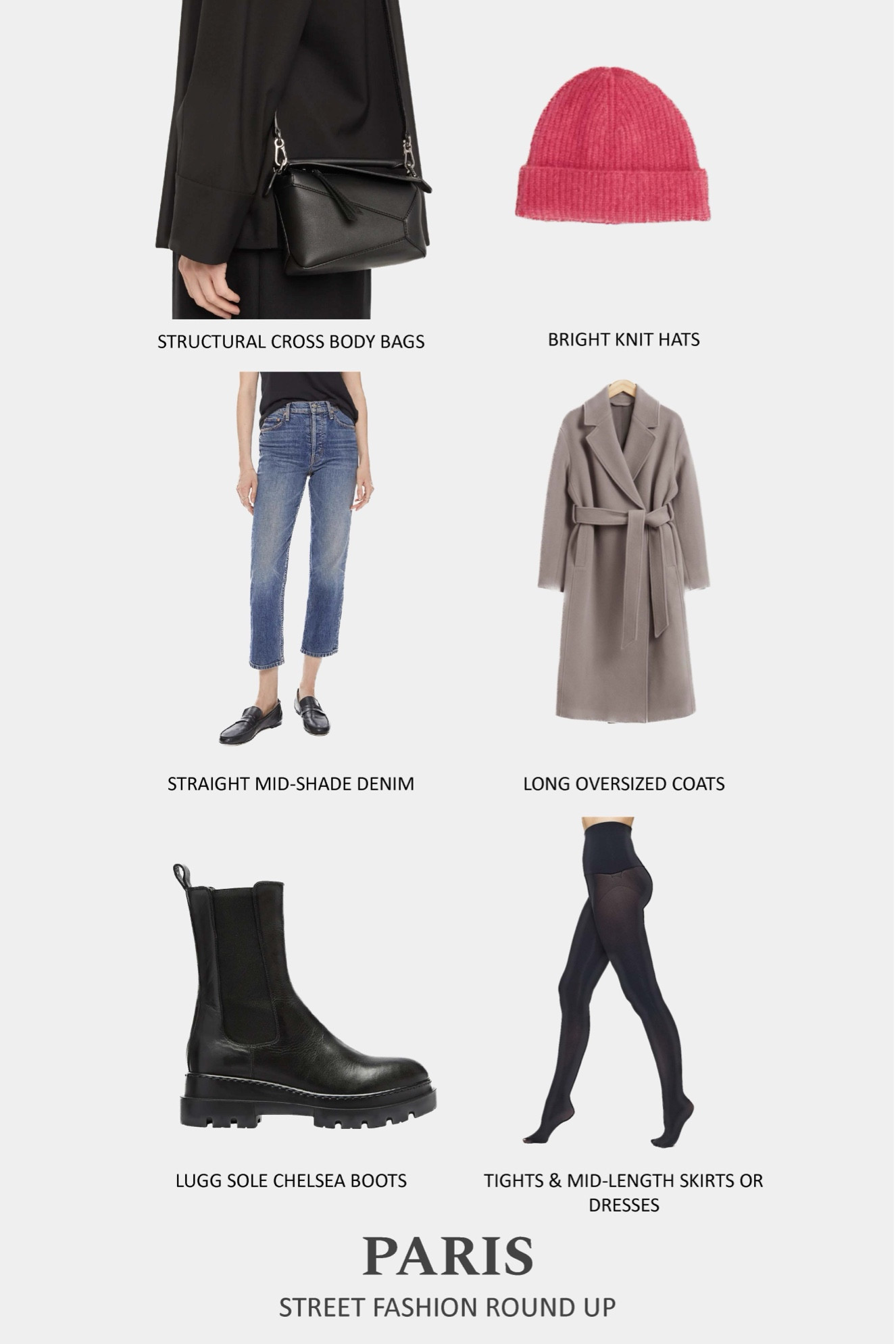 Last week in Paris I made sure to keep my attention on what basic, but not so basic fashion ladies were wearing. You know, not the most high fashion, but still those who still want to be relevant in street fashion, yet are slightly more conservative.

What I saw was a lot of, was what I always see in Paris - well tailored, classic silhouettes with a few modern styling updates.

Here’s a few items that I saw the most of! And nicely enough, all could work well together in one outfit. 



#LTKtravel #LTKSeasonal #LTKstyletip