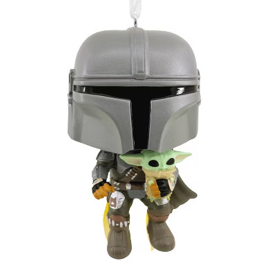 Hallmark Funko POP! Star Wars: The Mandalorian & Grogu Christmas Tree Ornament | Target