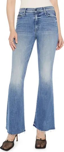 MOTHER Fray Hem Bootcut Jeans in Teaming Up at Nordstrom, Size 25 | Nordstrom