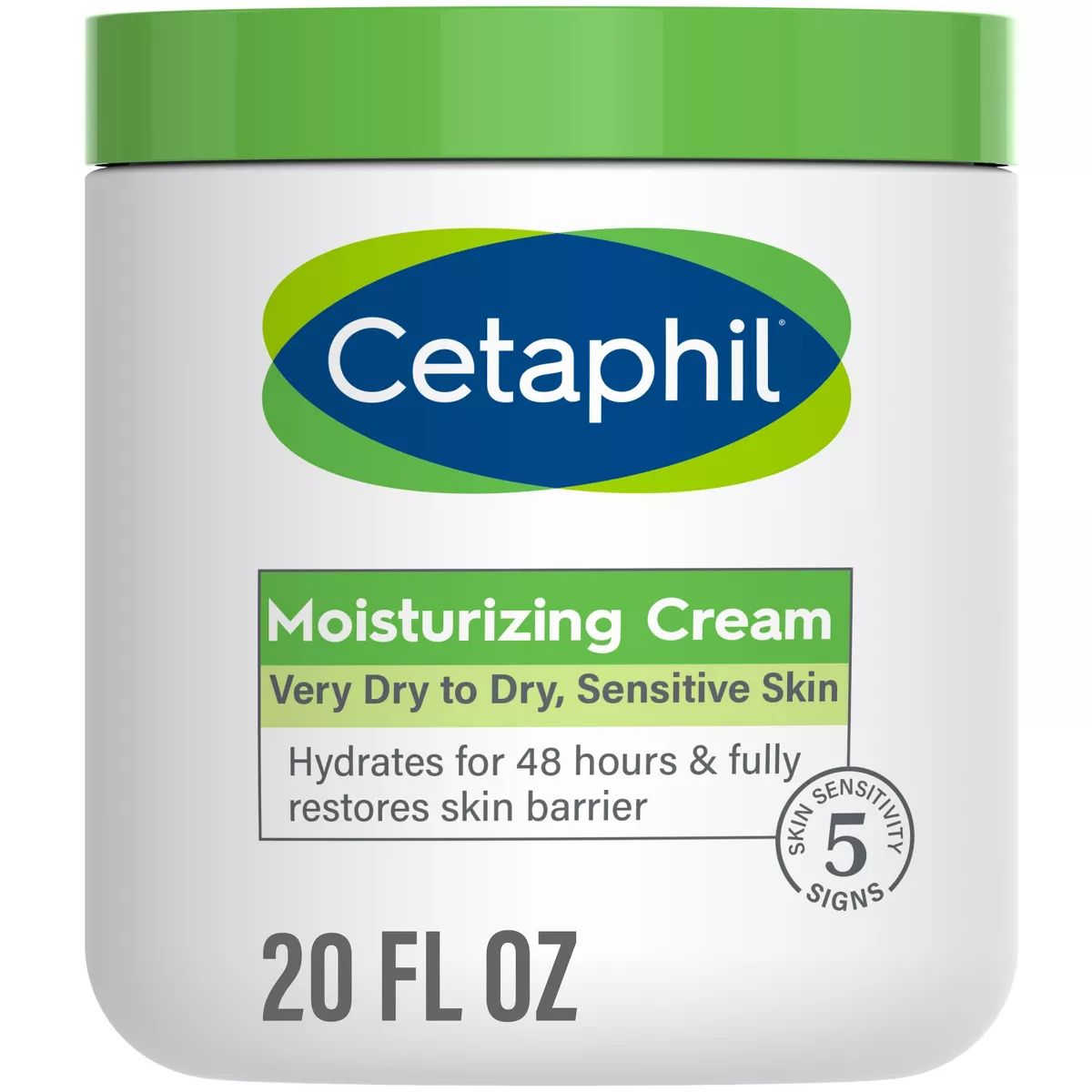 Cetaphil Moisturizing Cream Unscented - 20 fl oz | Target