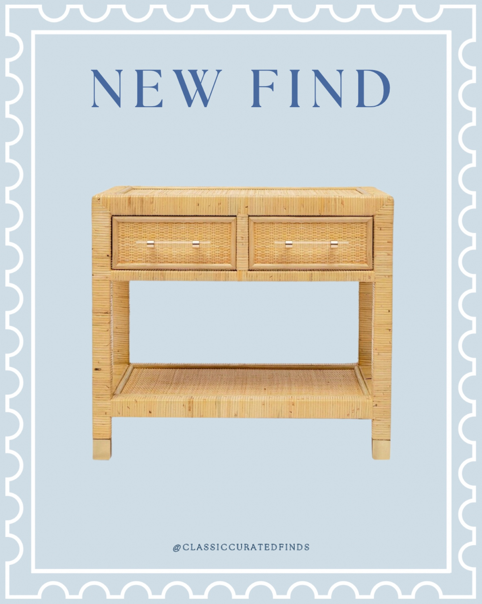 New high end dupe rattan nightstand for $399!!!🙌🏻😍

Home Decor, Designer Dupe, Serena and Lily, Coastal

#LTKhome