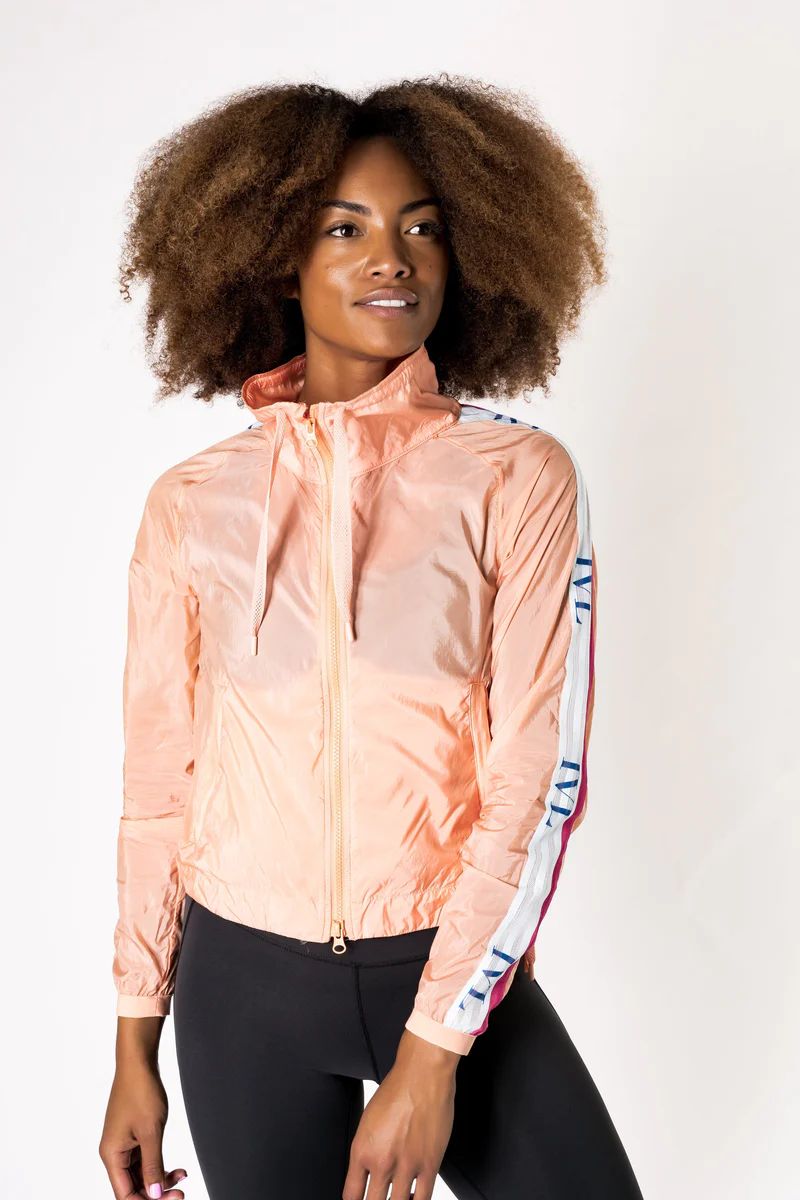 Light As Air Jacket - Peach | IVL COLLECTIVE