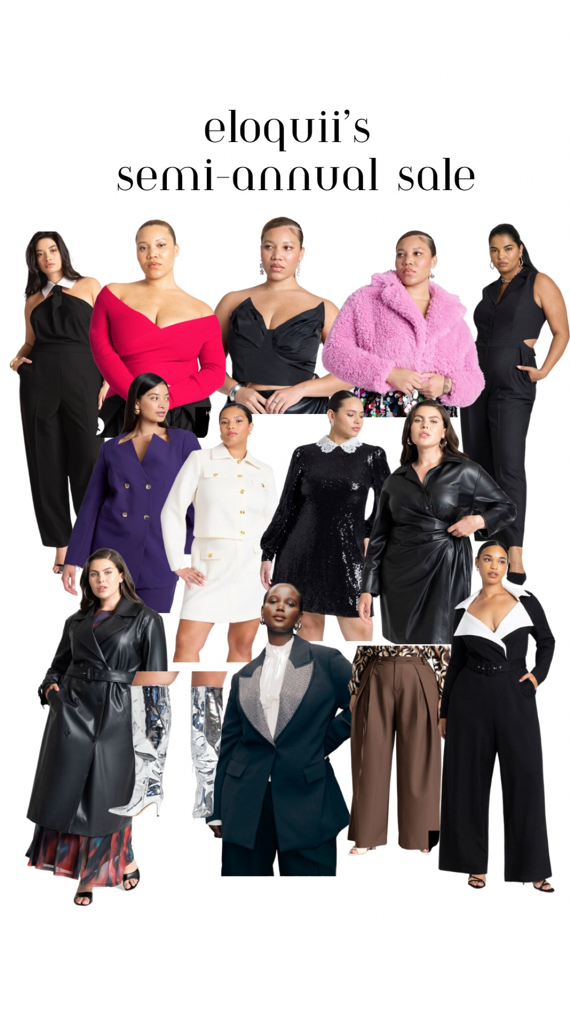 Eloquii is currently having their semi-annual sale. So, I rounded up some of my favorite finds. They’re all under $50! 😍

#LTKPlusSize #LTKSaleAlert #LTKFindsUnder50