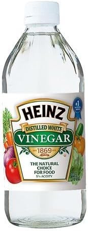 Heinz All-Natural Distilled White Vinegar, 5% Acidity, 16 Fl Ounce (1 Pint) | Amazon (US)