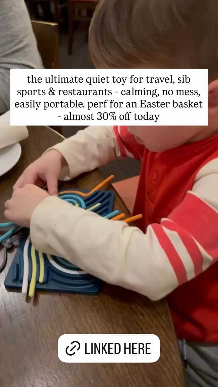 the ultimate quiet toy for travel, sib sports & restaurants - calming, no mess, easily portable. perf for an Easter basket - almost 30% off today

#LTKmomlife #LTKSaleAlert #LTKKids