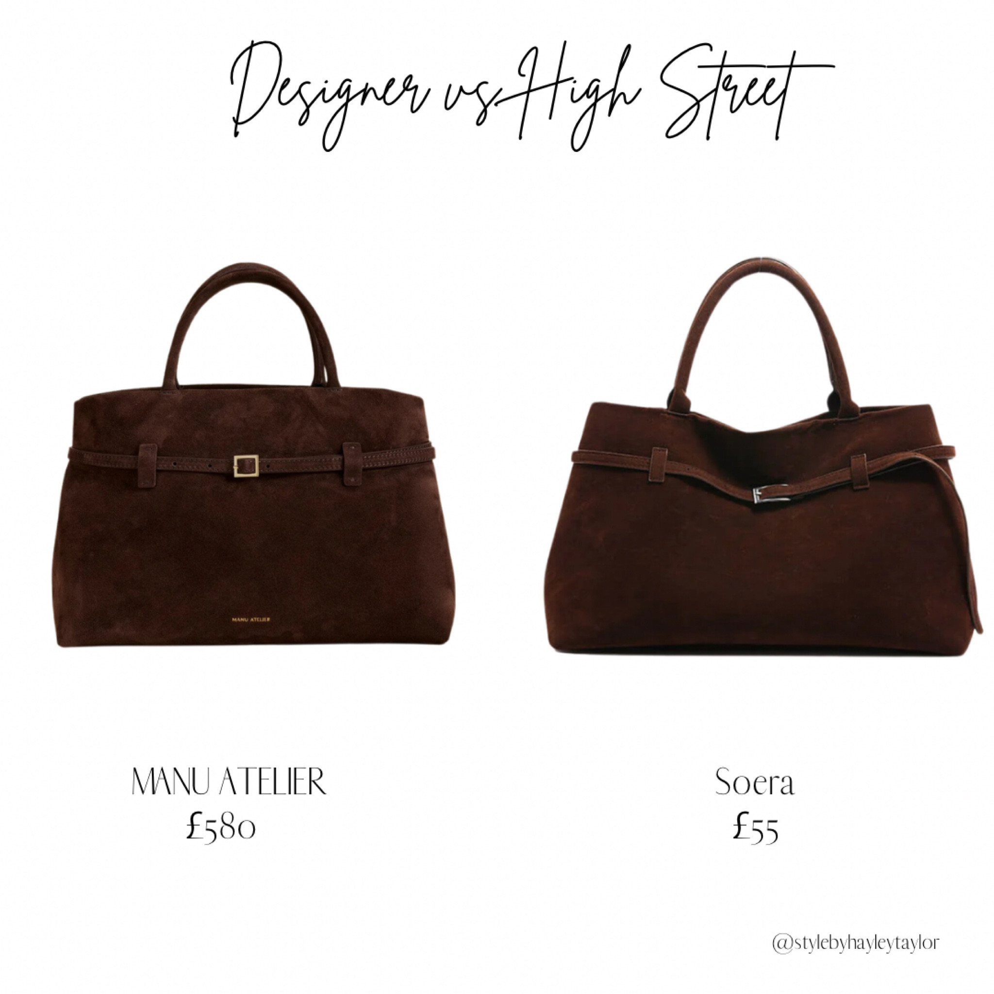 Designer vs High Street ✨ suede tote bags are big this season, especially brown 🤎

#LTKstyletip #LTKautumn #LTKluxury