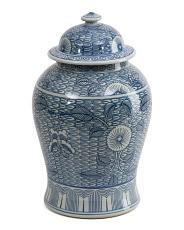 10x17 Butterfly Leaf Temple Jar With Lid | Home | TJ Maxx | TJ Maxx