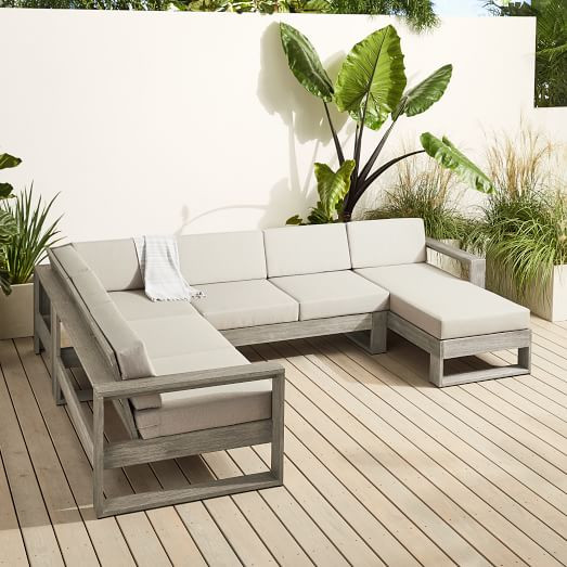 Modular - Portside Outdoor Sectional | West Elm (US)