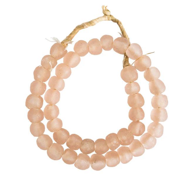 Blush Sea Glass Beads | McGee & Co.