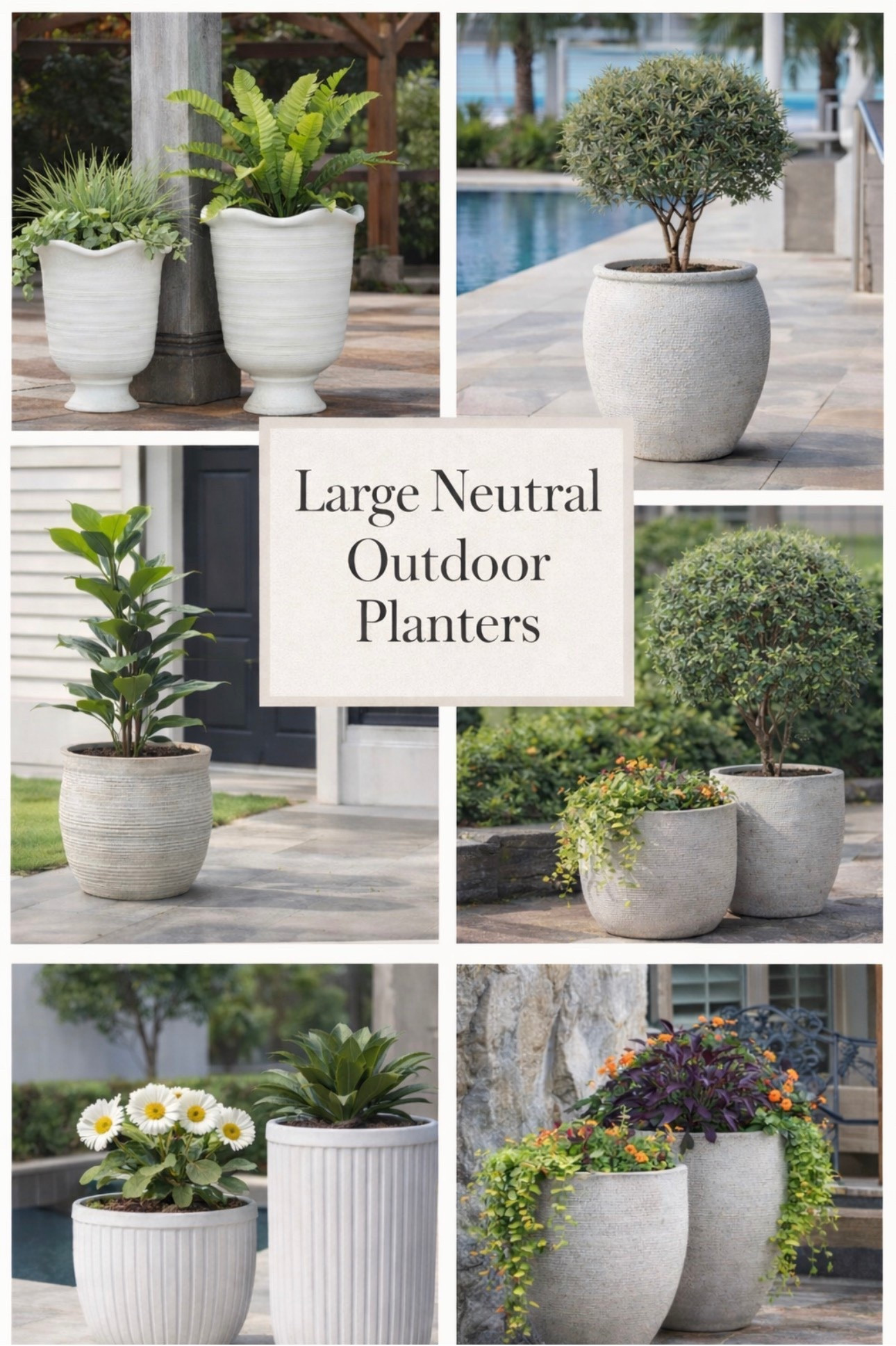 These large outdoor planters from Lowe's give a designer look without the designer price 👀

#ltkhome #ltkfinds #ltkstyle #lowesfinds #loweshome #outdoorplanters #patiodecor #outdoorliving #neutraldecor #modernhome #homeinspo #frontporchdecor #backyardgoals #gardenstyle #planterstyle #curbappeal #outdoorinspo #coastalhome #minimalhome #luxurylookforless

#LTKHome #LTKSeasonal