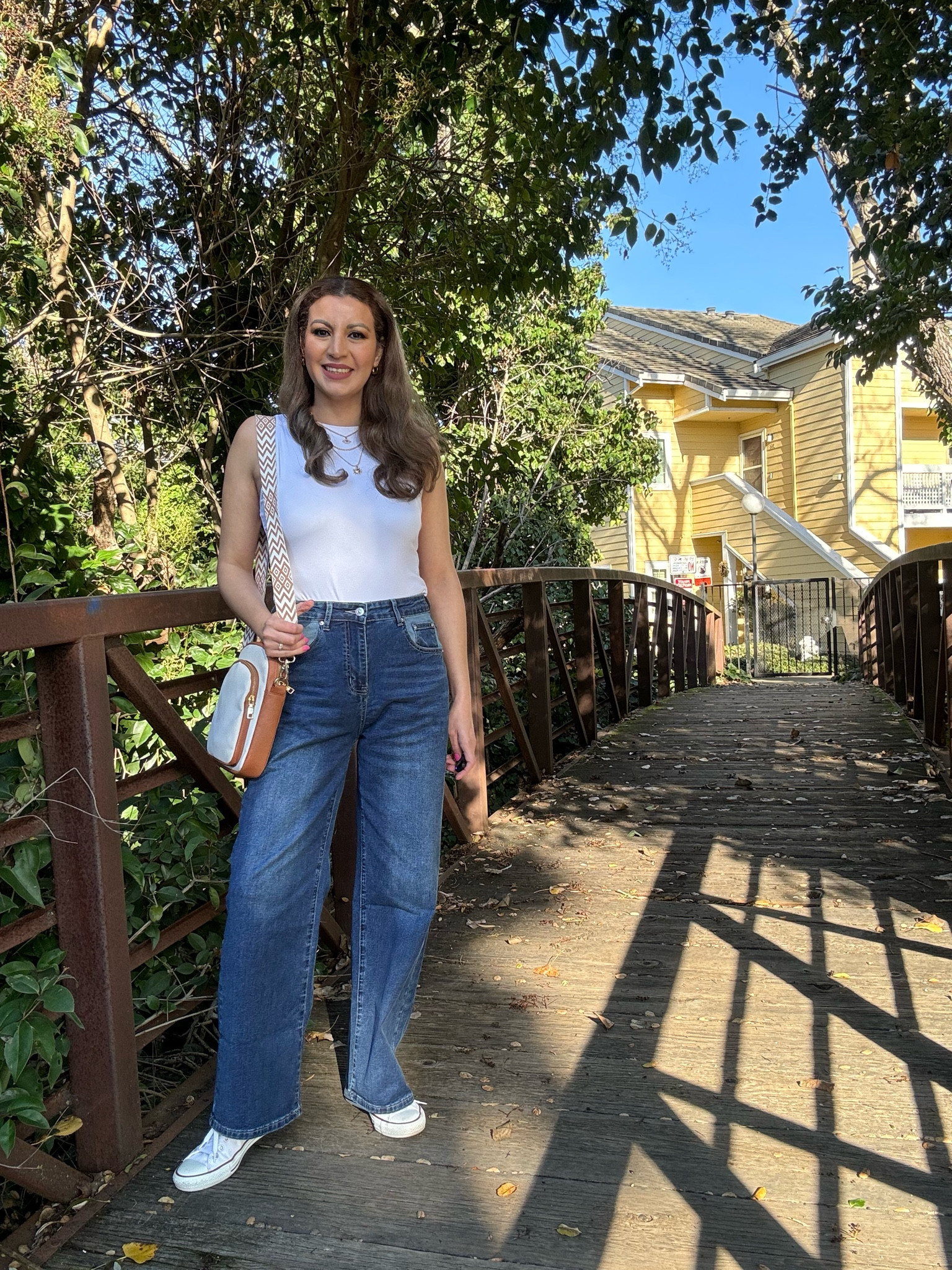 Genleck Jeans holgados de pierna ancha para mujer, pantalones de mezclilla holgados elásticos de cintura alta.
Size:M
Muy cómodos y excelente calidad  

#LTKbeauty #LTKstyletip #LTKfindsunder50