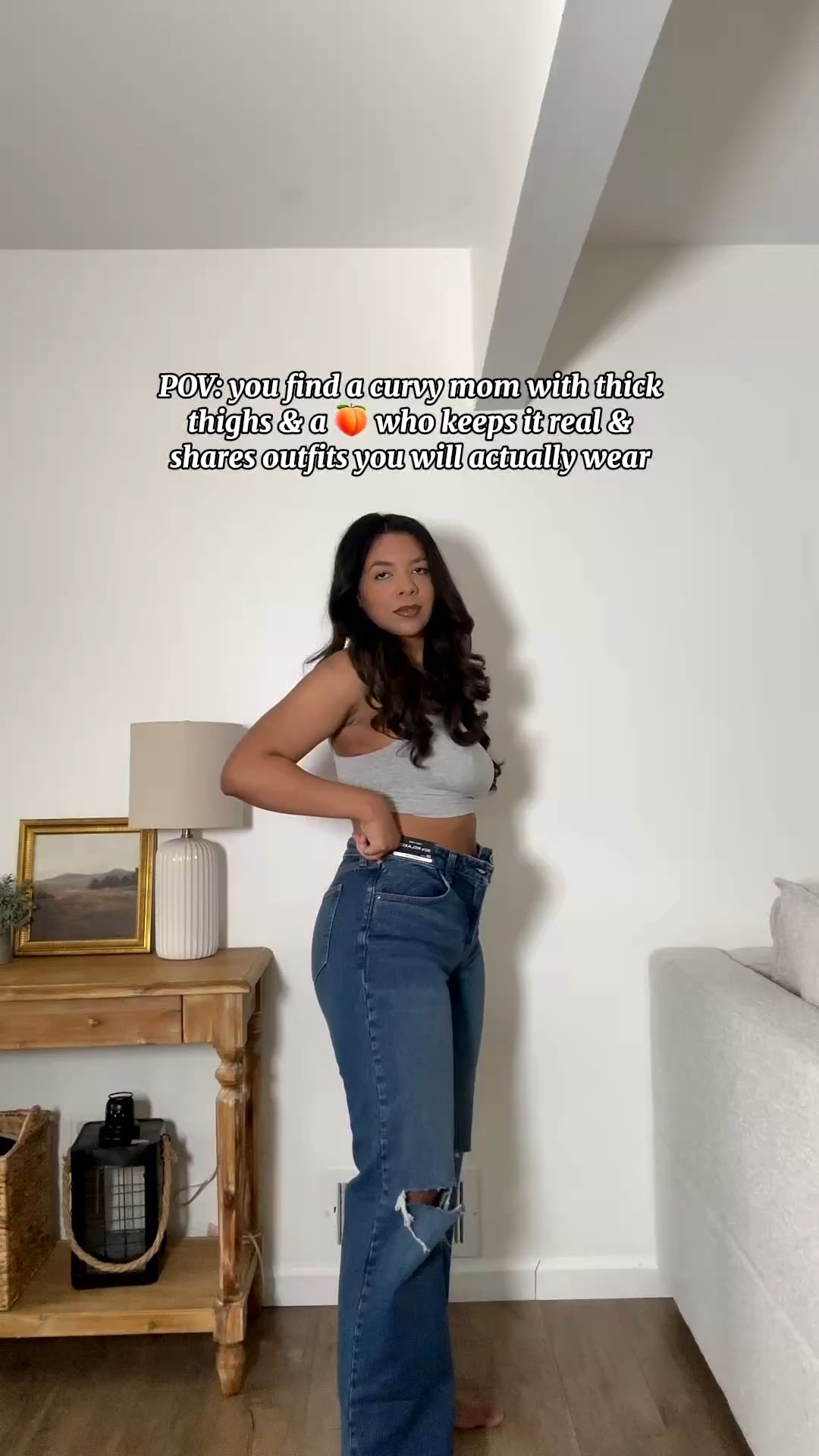 Abercrombie casual ootd!! 100% cotton Henley! 90’s relaxed jeans size 29/8 long! Casual style- outfit inspo, curvy friendly jeans! Target flats- 

#LTKootd #LTKMidsize #LTKSaleAlert