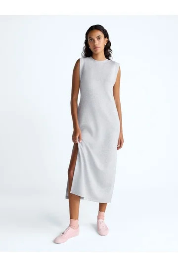 Deal Women's and Women's Plus Scubaknit Sleeveless Maxi Dress, Sizes XS-4X $16.80 Was $24.00 | Walmart (US)