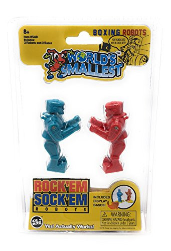 Worlds Smallest Rock 'Em Sock 'Em Robots | Amazon (US)