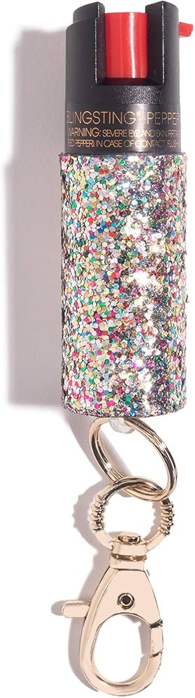 BLINGSTING Pepper Spray for Women - Maximum Strength OC Self Defense Spray - 12 ft Range - UV Mar... | Amazon (US)