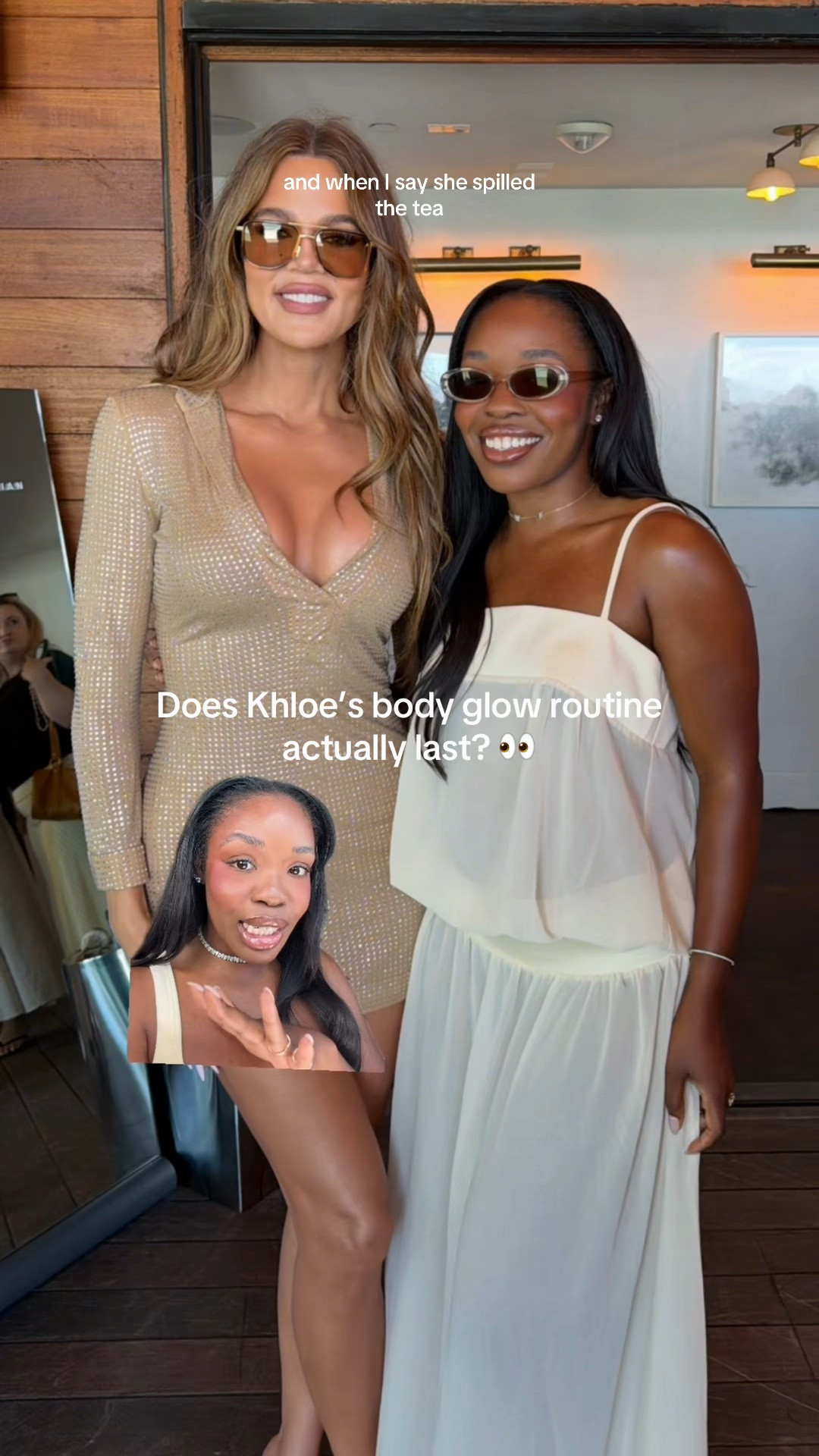 utting khloe’s summer body glow routine to the test! 👀✨

wore it all day to see if it covers my dark spots, lasts all day & is transfer-proof! 🫢

#khloekardashian #bodycareproducts #bodycareroutine #glowyskin #hyperpigmentation westmore beauty body coverage perfector, body care products, body care routine, body glow, glowy skin

#LTKBeauty #LTKSwim #LTKSaleAlert