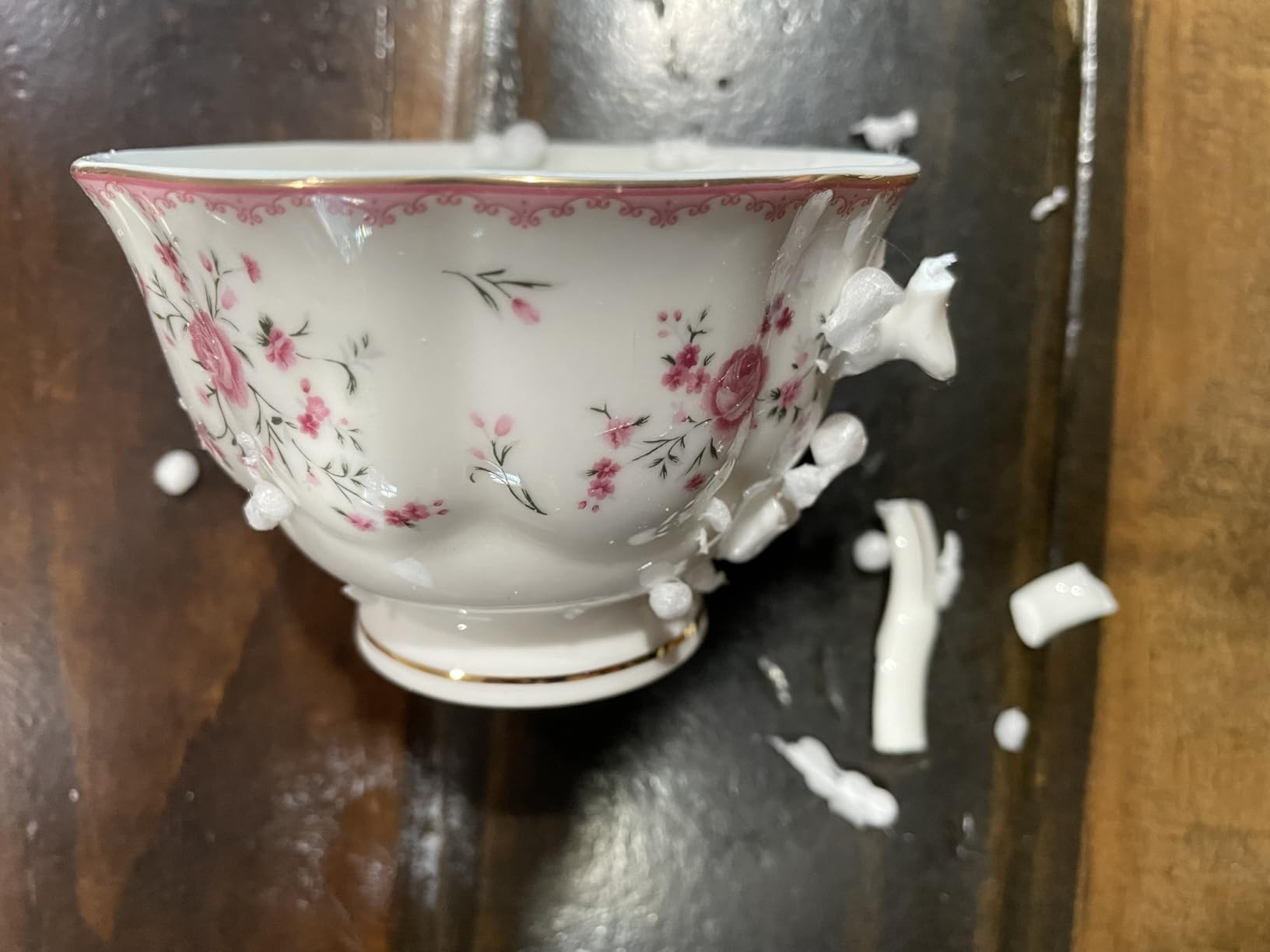 fanquare Vintage Porcelain Tea Set for Women Tea Party, Tea Cup and Saucer Set for 6, Wedding Flo... | Amazon (US)