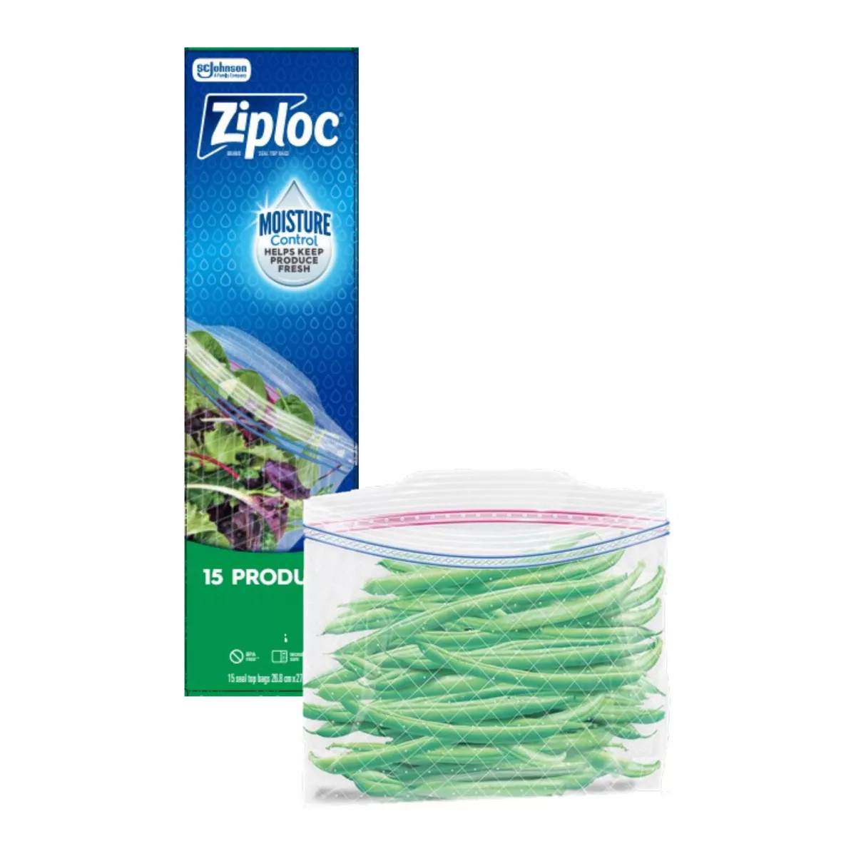 Ziploc Gallon Produce Bags - 15ct | Target