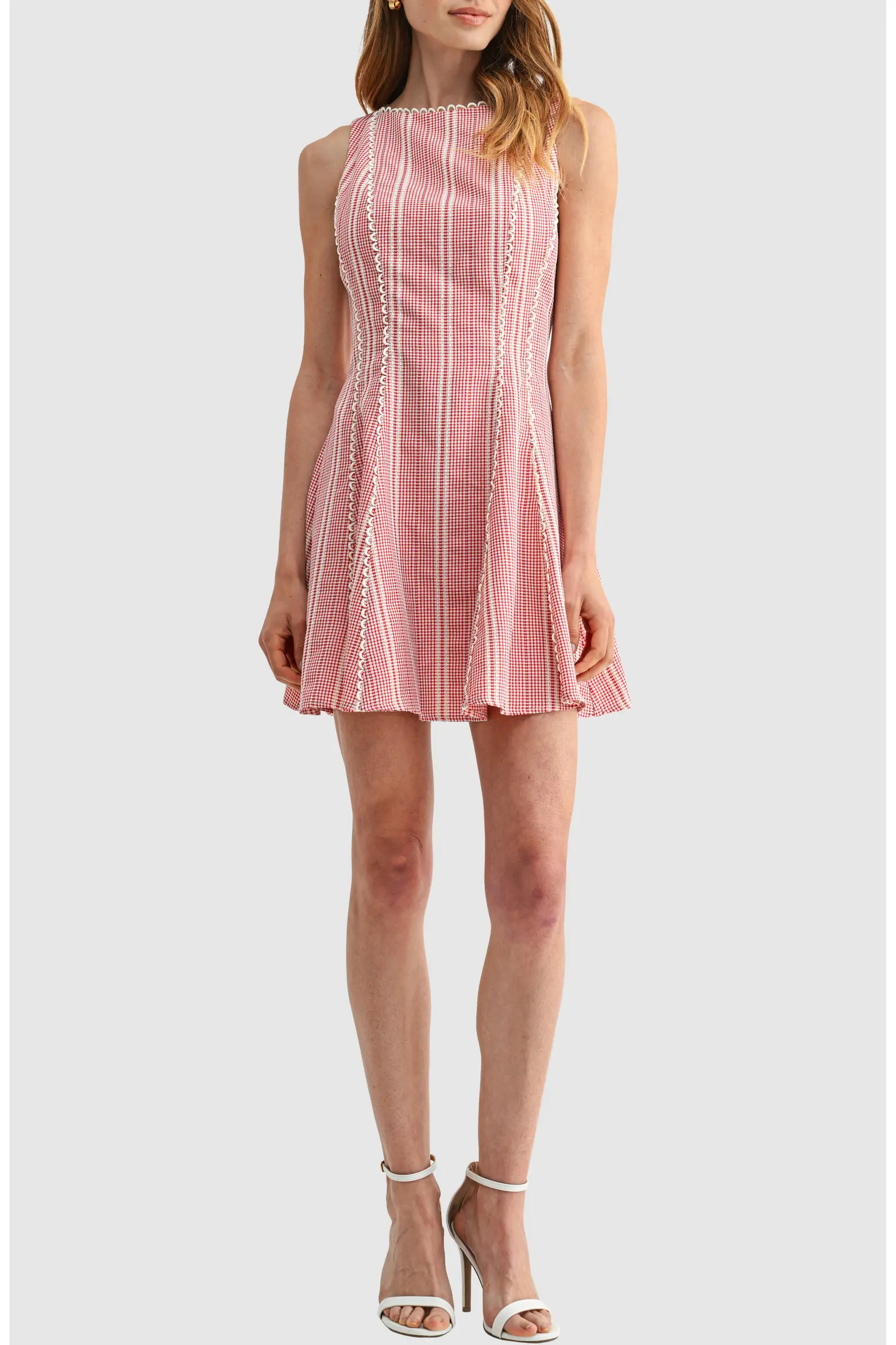 Embroidered Fit & Flare Minidress (Women) | Nordstrom | Nordstrom