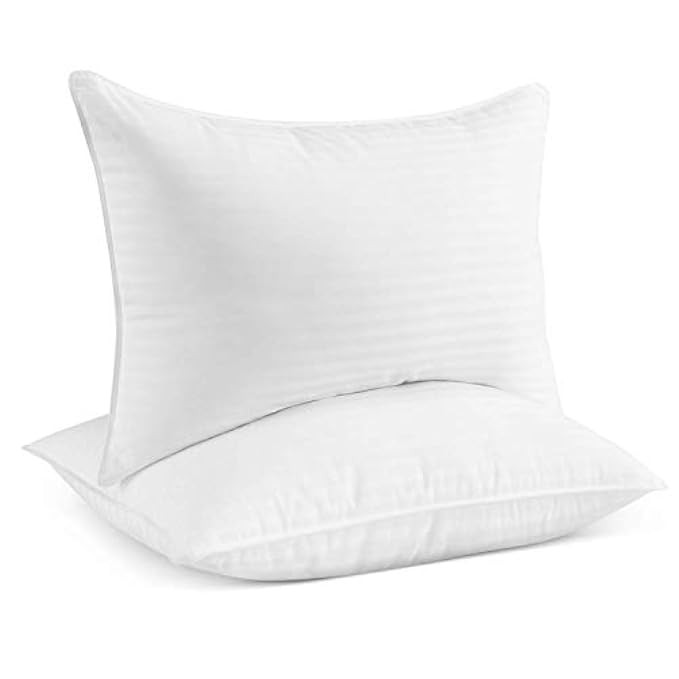 Beckham Hotel Collection Gel Pillow (2-Pack) - Luxury Plush Gel Pillow - Dust Mite Resistant & Hypoa | Amazon (US)
