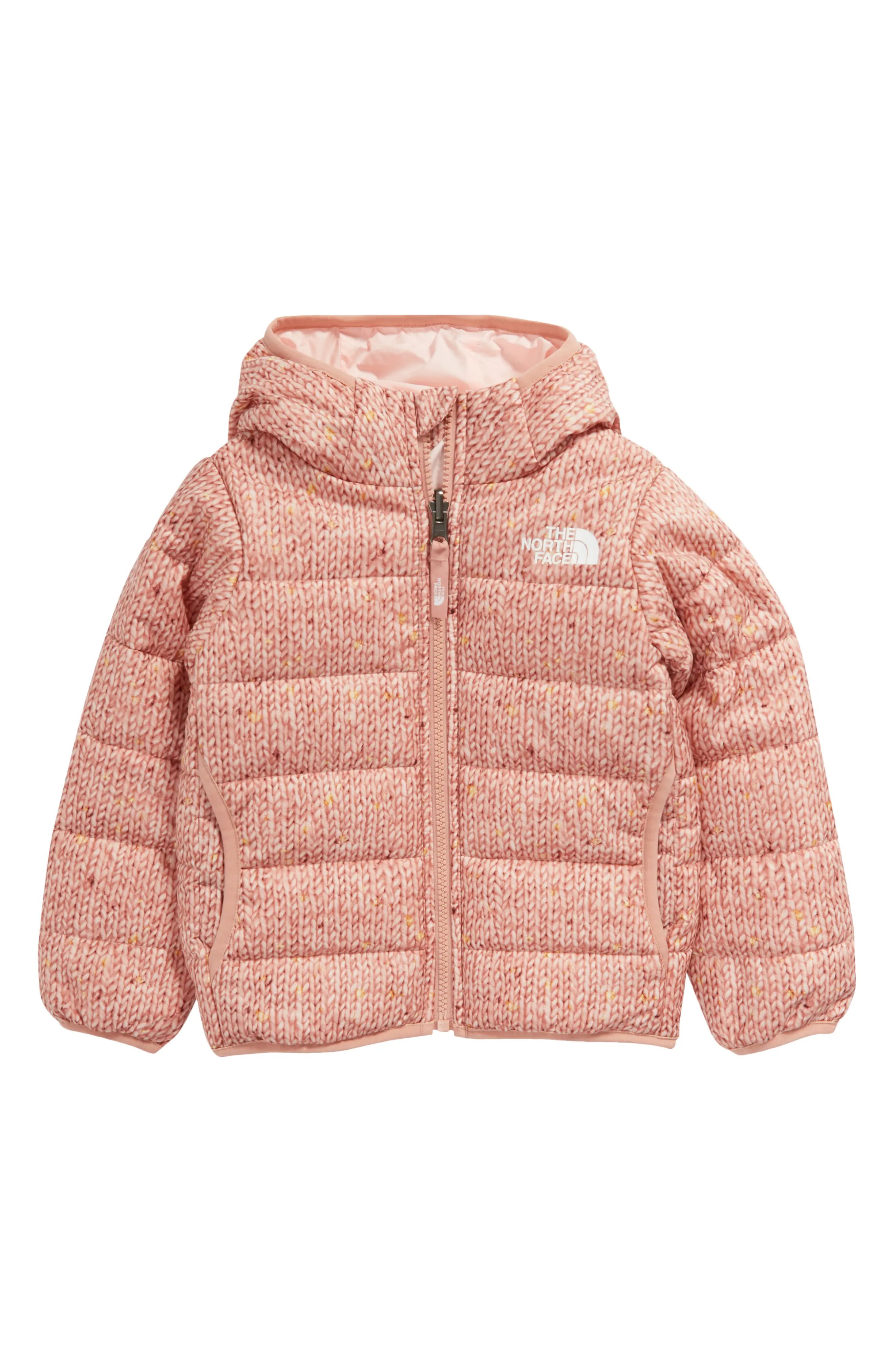 Toddler Girl's The North Face Perrito Reversible Water Repellent Hooded Jacket, Size 6T - Pink | Nordstrom